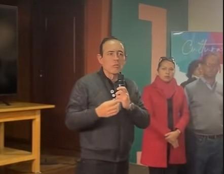 El alcalde de La Paz, César Dockweiler