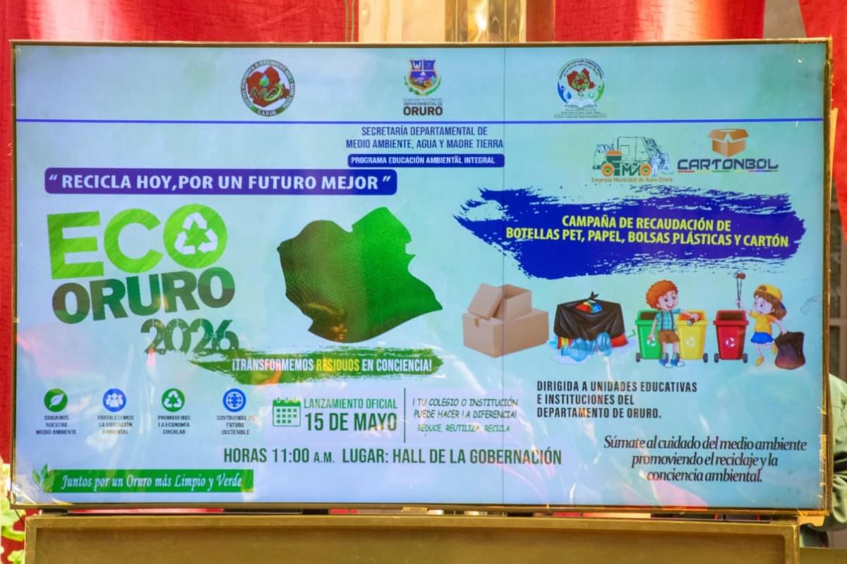 afiche campaña ambiental
