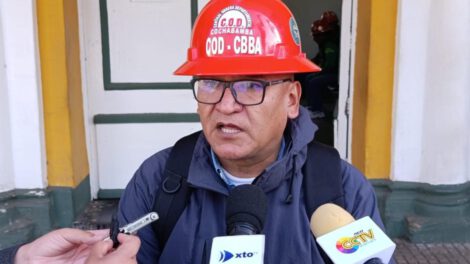 Edgar Salazar, ejecutivo de la COD Cochabamba