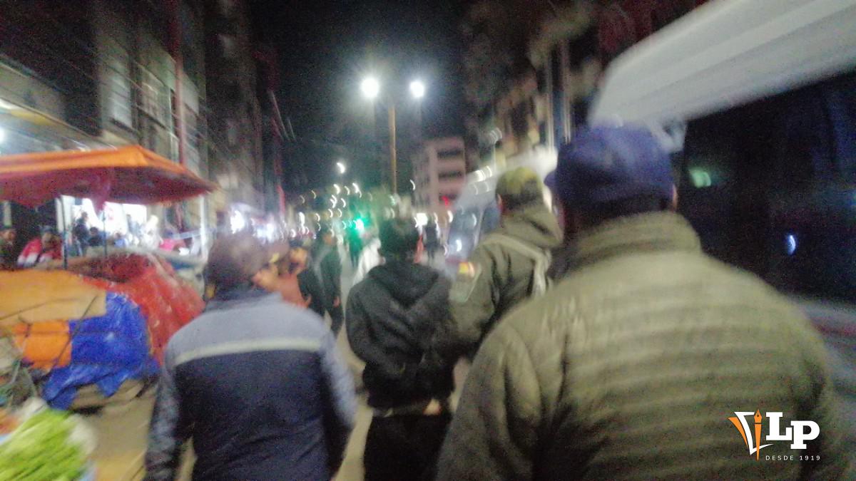 Imagen de la detención del sujeto