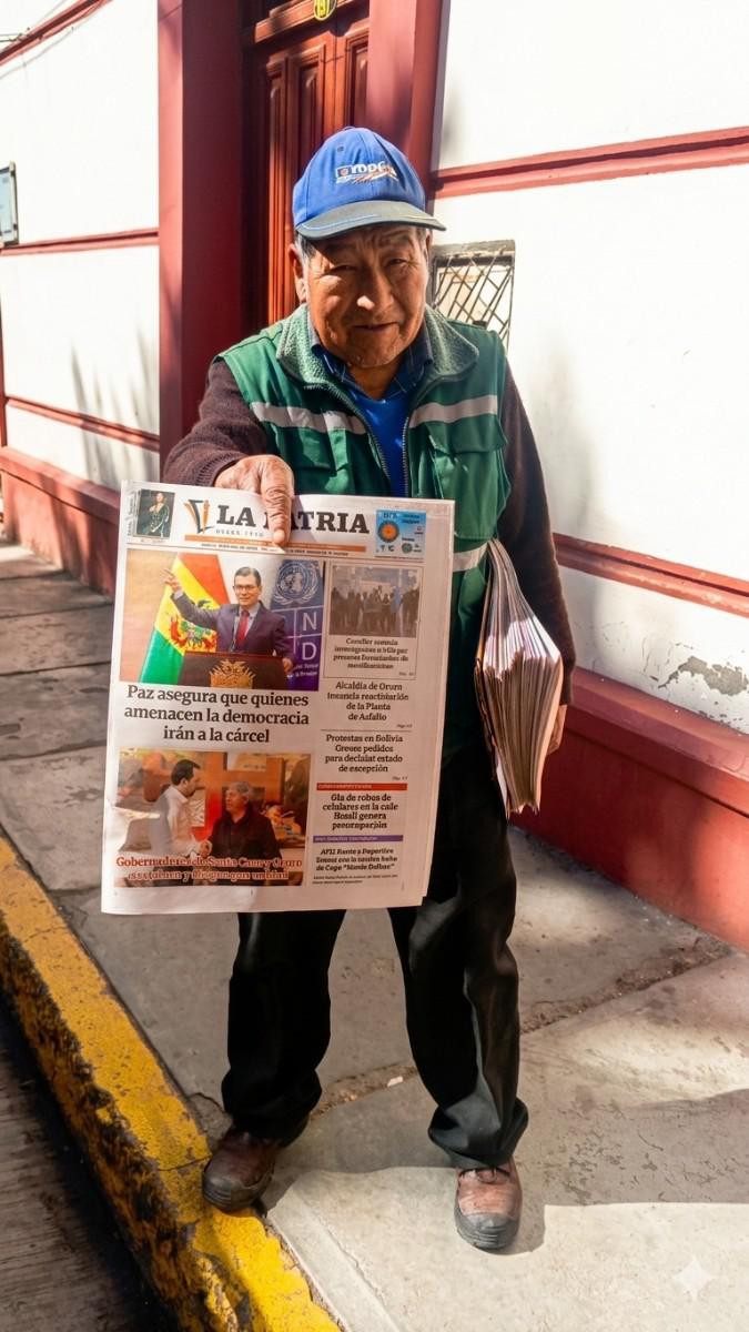 Don Félix Mamani: medio siglo de vida entre páginas y titulares