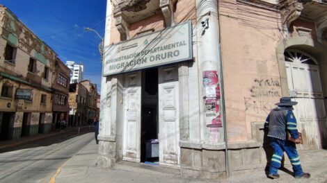 Dirección Departamental de Migración Oruro