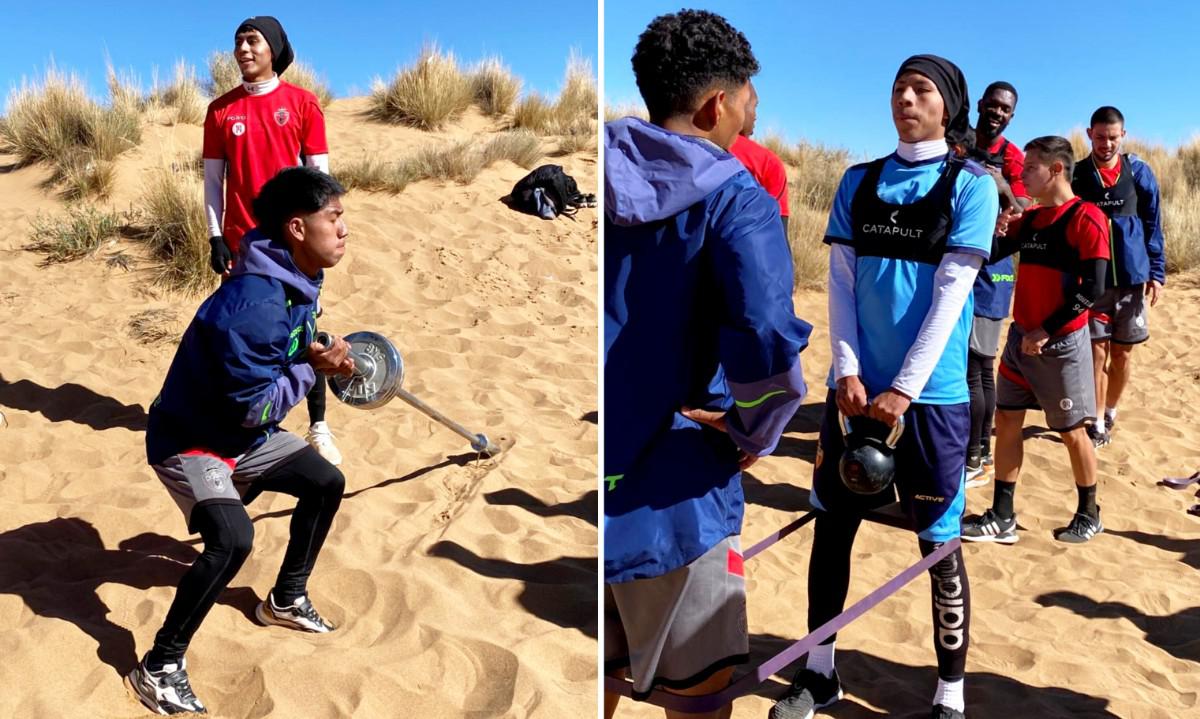 Entrenamientos de CDT Real Oruro, Trabajo Físico en los arenales, División Profesional