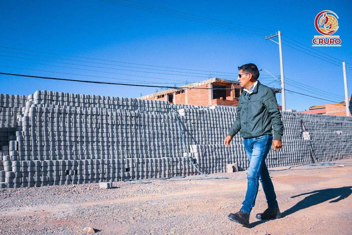 Inspección de obras en la avenida del Moreno