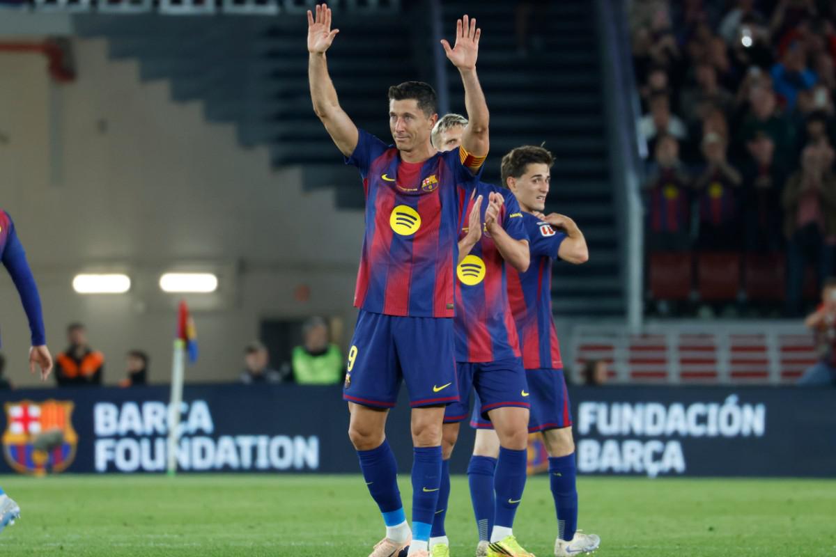 Robert Lewandowski se despide del Barcelona, Lewandowski goleador del Barcelona, Su último partido en el Camp Nou