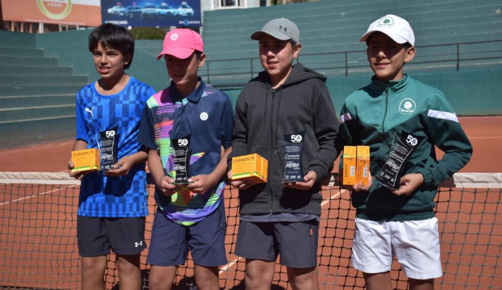 Tenis Masters de años, María Aguirre, Rafael Pabón, Torneo nacional disputado en La Paz