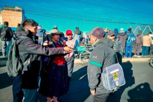 fotografía de reporteros