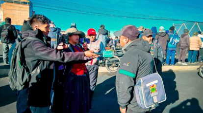 fotografía de reporteros