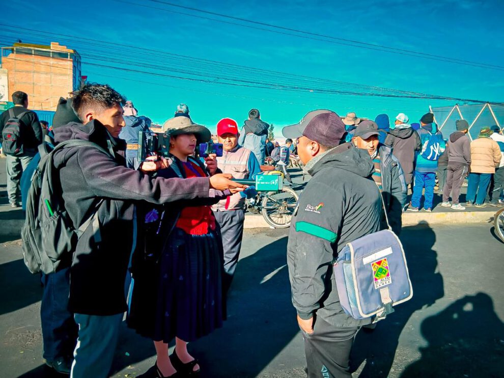 fotografía de reporteros