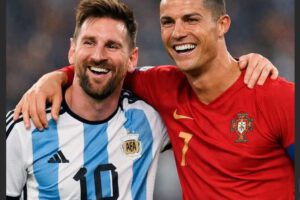 Lionel Messi y Cristiano Ronaldo