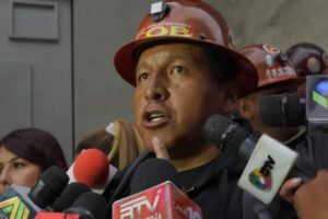 Mario Argollo es ejecutivo de la COB desde 2025