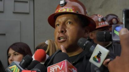 Mario Argollo es ejecutivo de la COB desde 2025