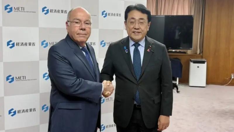 Ministros de Brasil y Japón
