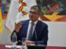 El ministro de Economía en una conferencia de prensa