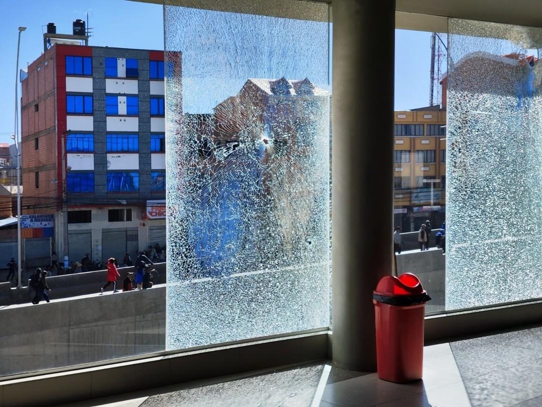 Destrozos de Mi Teleférico