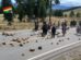 Bloqueo instalado en la provincia Tiraque, Cochabamba