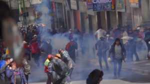 conflictos sociales en la ciudad de La Paz
