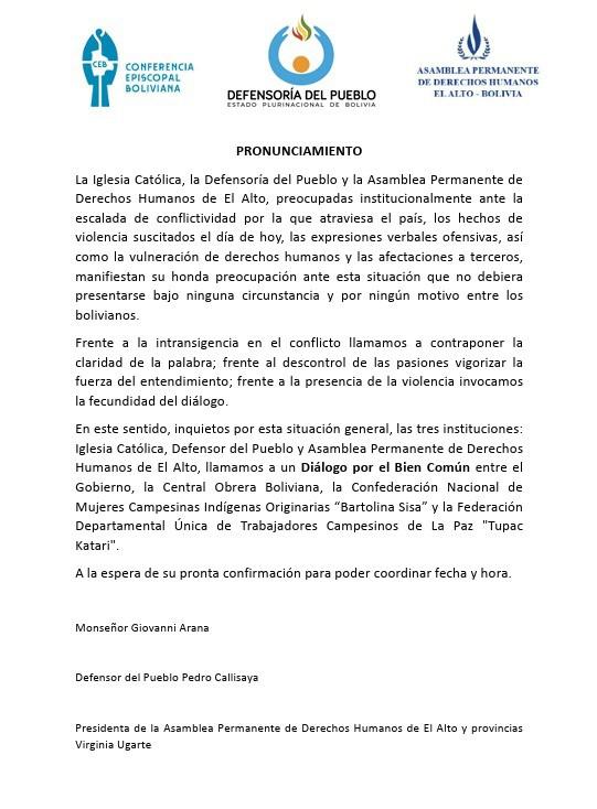 Comunicado