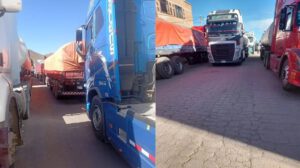 La Cámara Departamental de Transporte de La Paz (Cadetran) reveló que al menos 5 mil camiones de alto tonelaje están varados