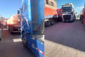 La Cámara Departamental de Transporte de La Paz (Cadetran) reveló que al menos 5 mil camiones de alto tonelaje están varados