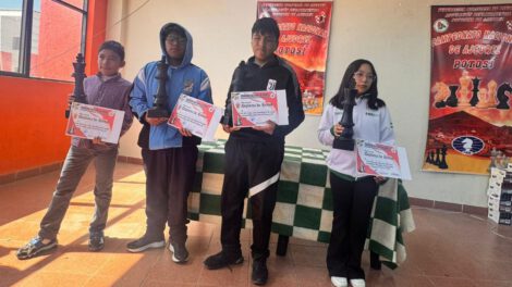 Torneo Nacional Absoluto de Ajedrez, Coliseo Ciudad de Potosí, Participación de 39 ajedrecistas