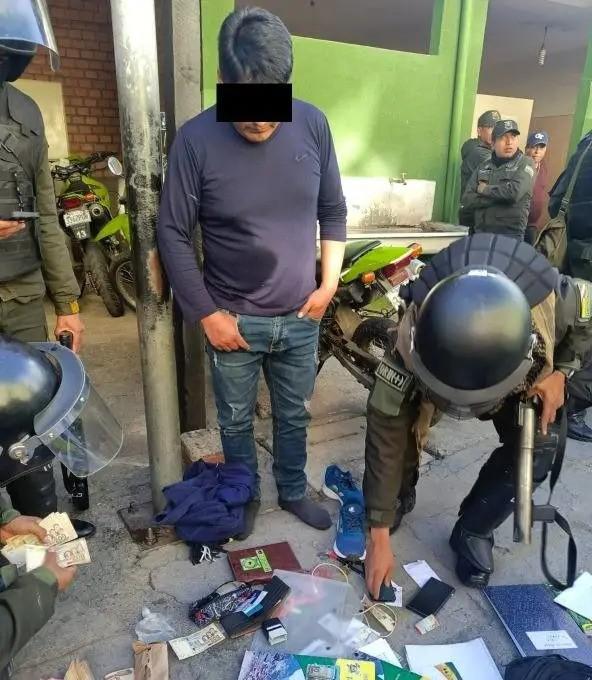 minero detenido