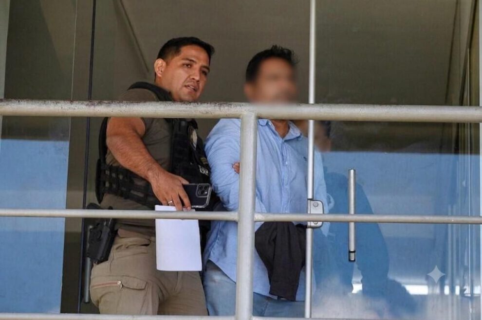 El pastor peruano, Marco A. N., cuando fue enviado al penal de Palmasola