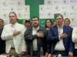 Representantes del Comité pro Santa Cruz