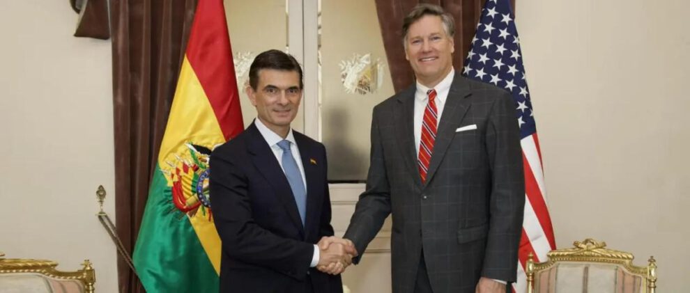 El vicesecretario de Estado de los Estados Unidos, Christopher Landau