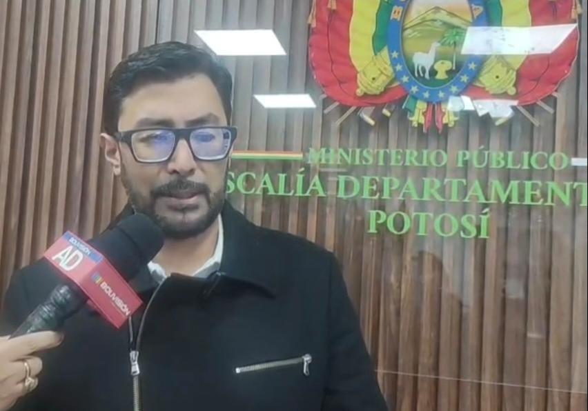 El Fiscal Departamental de Potosí, Gonzalo Aparicio Mendoza