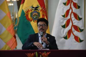 El canciller Fernando Aramayo