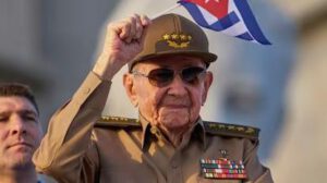 El expresidente cubano Raúl Castro