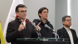El Presidente Rodrigo Paz en conferencia de prensa
