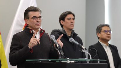 El Presidente Rodrigo Paz en conferencia de prensa