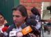 El alcalde Manuel Saavedra, llegó este miércoles por la mañana a la Fuerza Especial de Lucha Contra el Crimen (Felcc), para formalizar la denuncia