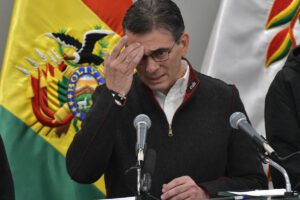 El mandatario Rodrigo Paz