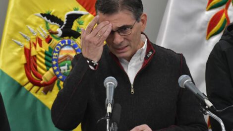 El mandatario Rodrigo Paz