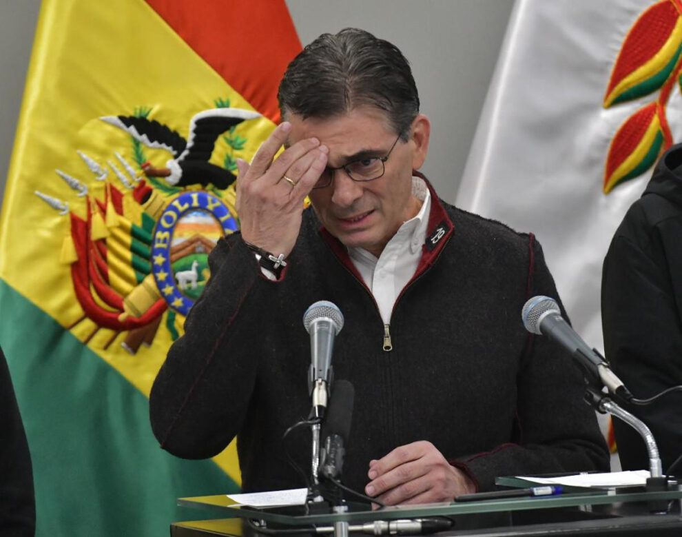 El mandatario Rodrigo Paz