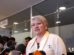 La diputada Patiño en conferencia de prensa
