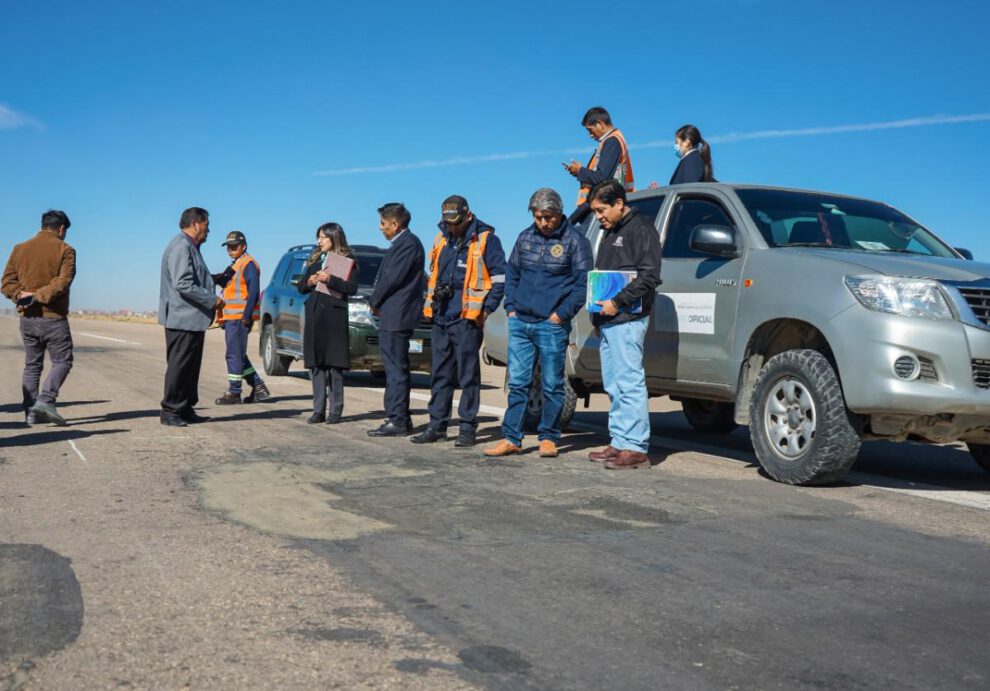 Pista aeropuerto Juan Mendoza de Oruro