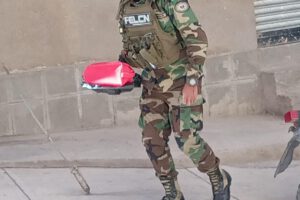 Imagen de uno de los oficiales de la Felcn