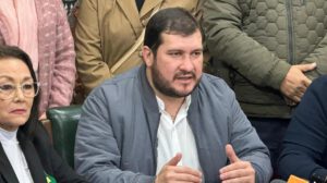 El presidente del Comité pro Santa Cruz, Stello Cochamanidis