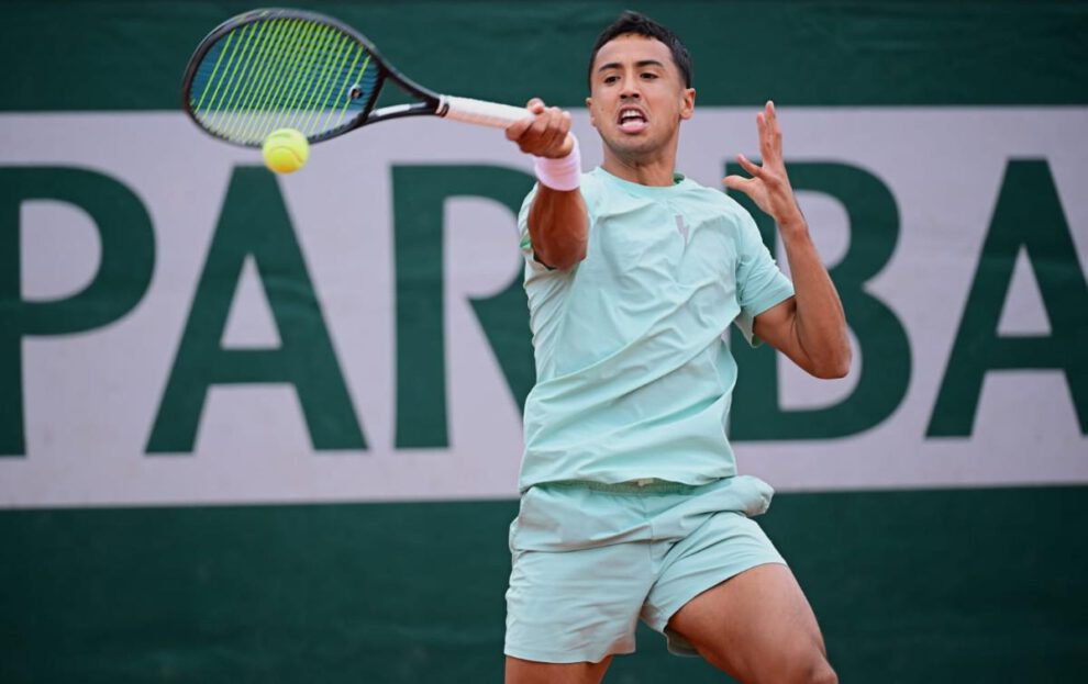 Torneo Roland Garros, Tenista boliviano Hugo Dellien, Hugo Dellien vence a Matej Dodig