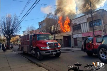 Imagen del incendio