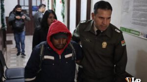Imagen del detenido