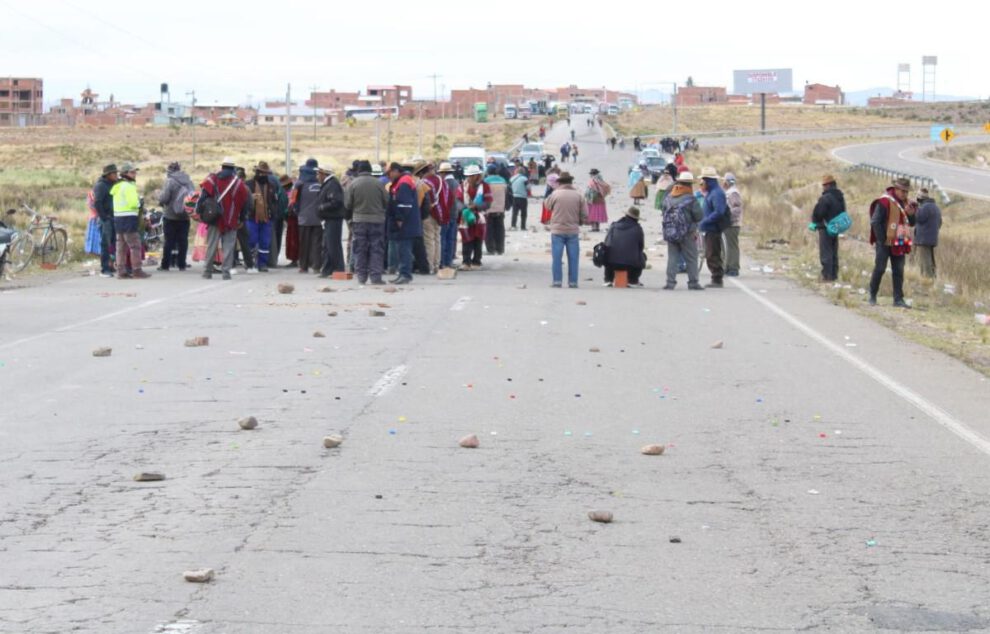 Bloqueo de carreteras
