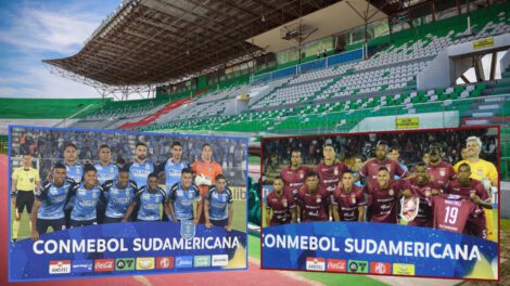 Copa Sudamericana, Blooming vs. Carabobo, Estadio Ramón Aguilera Costas de Santa Cruz