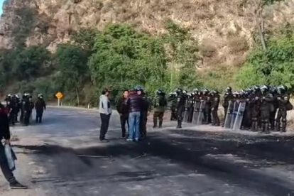 El operativo policial inició el jueves por la madrugada