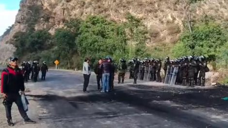 El operativo policial inició el jueves por la madrugada