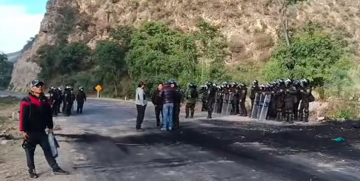 El operativo policial inició el jueves por la madrugada